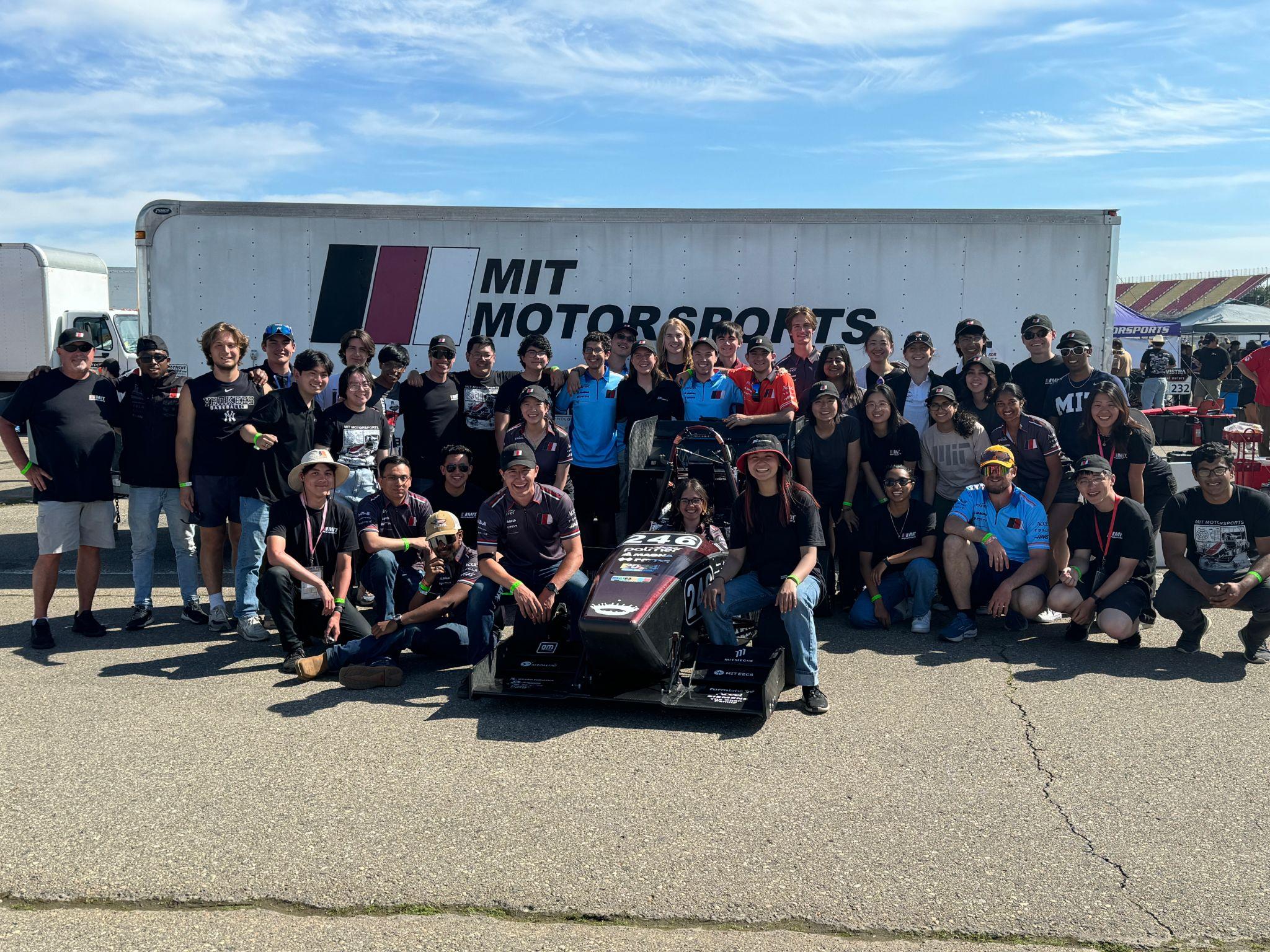 MIT Motorsports team photo